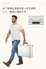 DODOGOD New Aluminum Alloy Tool Box Storage Box with Removable Dividers Multifunctional Tool Box Aluminum with Lock Attache Case Valuables Storage Box
