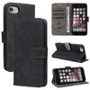 For iPhone 6/6s/7/8/SE (2020)/SE (2022) Case RFID Blocking Wallet Phone Cover with Strap
