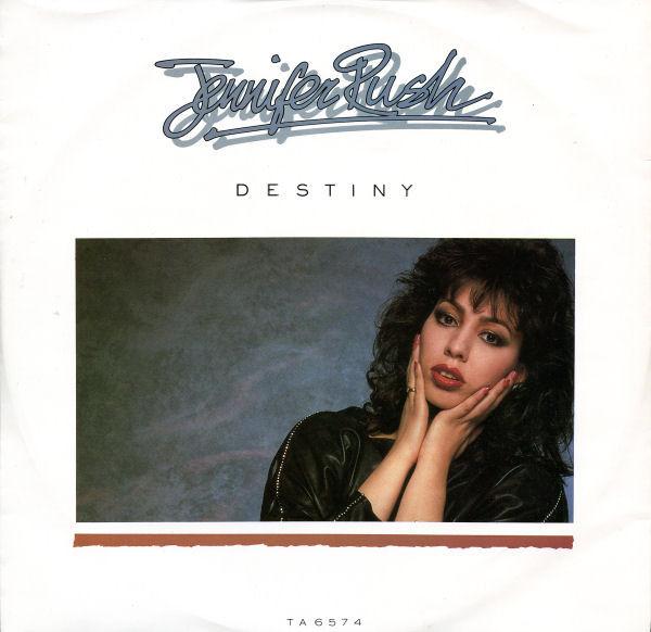 

12inch Record JENNIFER RUSH Destiny TA6574 CBS 1986 UK Rock Used