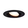 Oprawa Wpuszczana Lagos Ip65 1 Gu10 Czarny Light Prestige Lp-4425/1Rm Bk