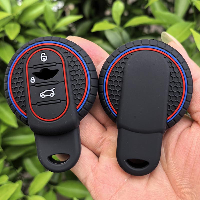 3/4-Tasten Silikon Auto Schlüsselhülle Abdeckung Schale für BMW Mini COOPERS ONE JCW F56 F55 F54 F57 F60 R55 R56 R57 R58 R59 R60 S Roadster