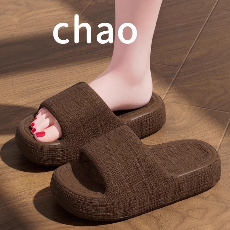 Women's Soft EVA Thick-Sole Slippers Outdoor Beach Sandals Slippers for Women, Sand Slip On Comfortable Sandals, Cute Home Slippers