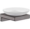 Soap Dish Addstoris Black Chrome Brush 41746340