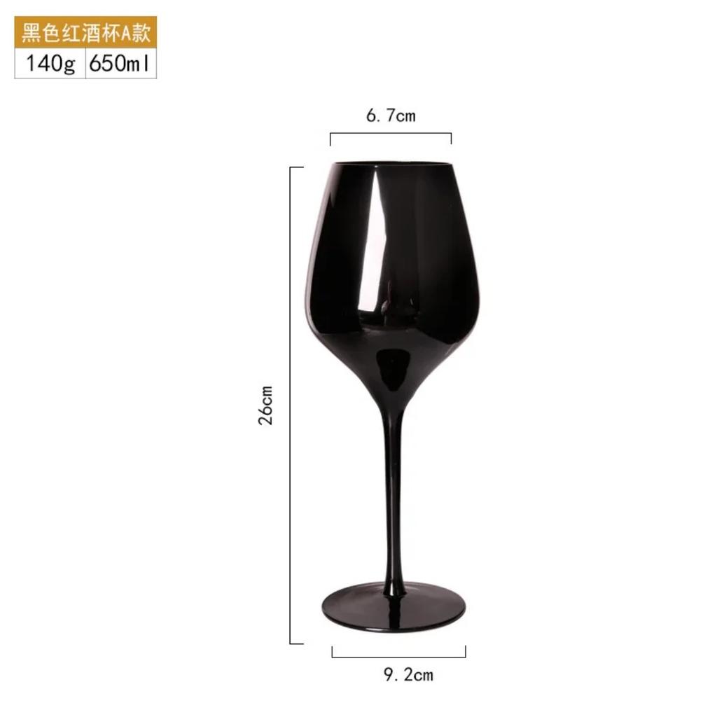 Nordic vertical striped red wine glass, champagne glass, creative striped crystal glass, tall glass for home use