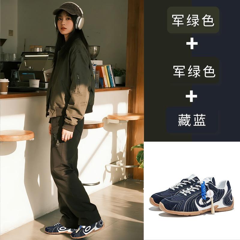 Wula grass pigskin pad women's autumn new turbine casual versatile running shoes