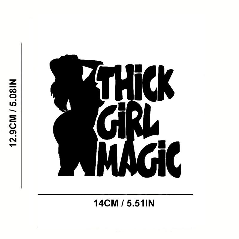 

Толстые наклейки на автомобиль в стиле аниме «Волшебная девушка» самоклеящиеся виниловые наклейки на кузов, задний бампер, украшение для окна, водонепроницаемые автомобильные аксессуары 14x12.9cm
