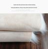 White Fluffy Irregular Plush Bedroom Rug & Sofa Cushion Blanket