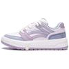 Li Ning Floating Slip Resistant Abrasion Resistant Low Top Skateboard Shoes Women's Pink Purple AGCS078-2