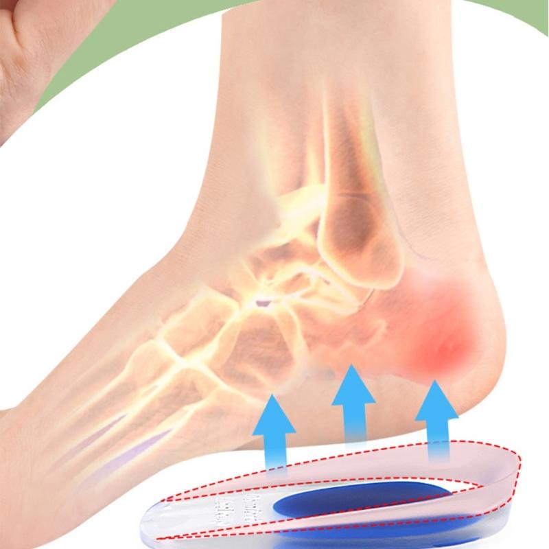 Gel Heel Cushions for Heel Pains Relief, Heel Cushions Inserts Gel Heel Cup Heel Support Pads Heel Inserts for Women Man