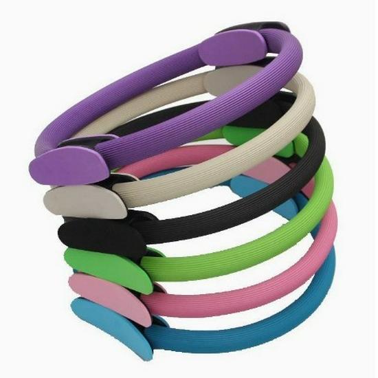 Pilates Ring & Yoga Resistance Band: Leg Muscle Training, Body Sculpting, Pelvic Floor Strength.