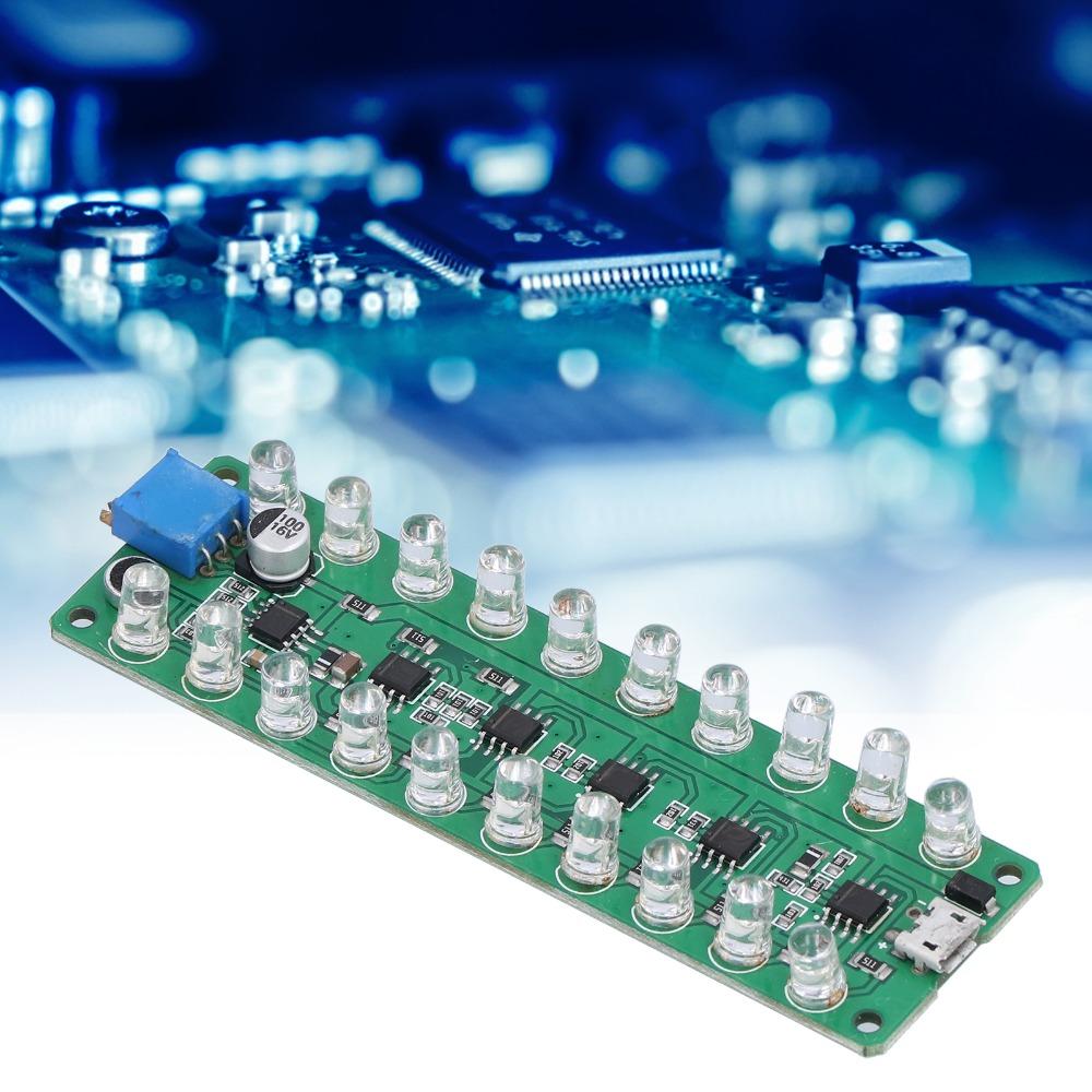 Verpolungsschutz VU-Meter LED-Anzeige LED-Anzeige LED-VU-Meter Musikanzeige