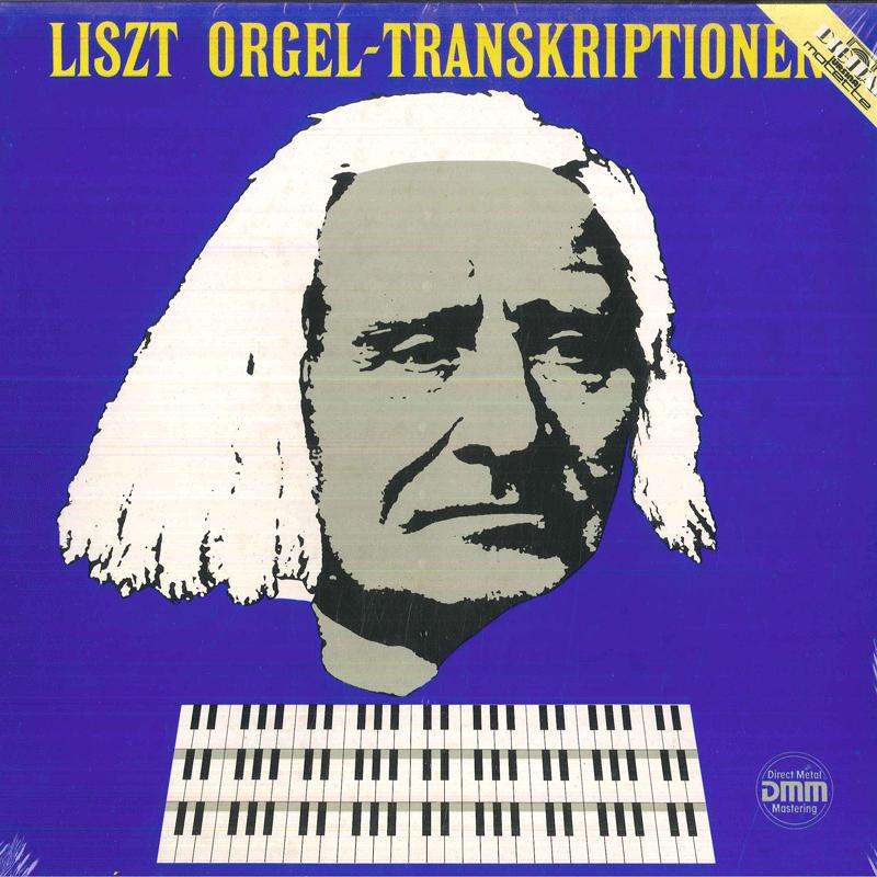 

LP Record ANDRE MANZ - Liszt Orgel Transkriptionen M11070 MOTETTE URSINA Germany Classical Used
