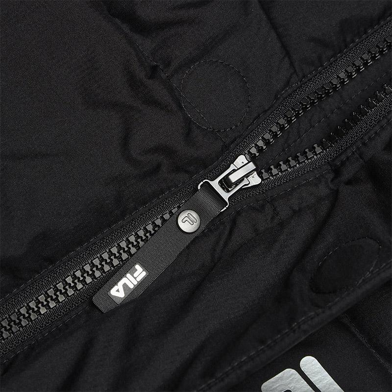 New FILA Down Jacket Men's Jet Black F51M449905FBK