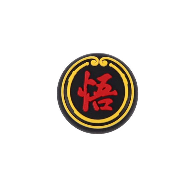 

Thumb Grip Cover Caps Protector Caps Printed Chinese Characters Silicone Joystick Cover for Wireless Controller