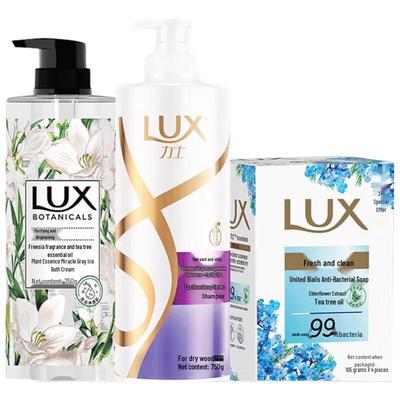 LUX Freesien-Duft Shampoo, Duschgel & Seife Set