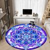 1pc Mandala Chair Carpet for Office - Durable, Ideal for Chair Mats, Stylish & Functional Decorative Rug Yy260130069