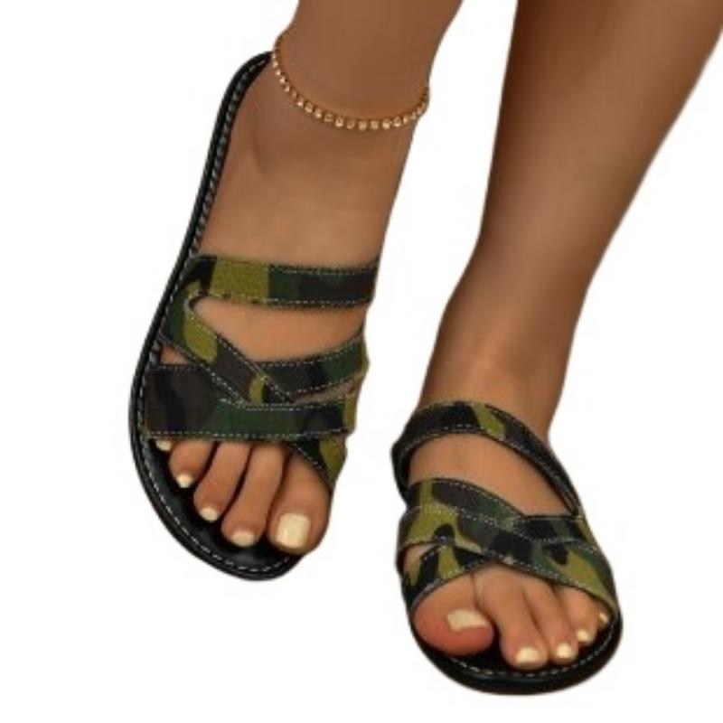 fashion Ladies Shoes 2024 High Quality Basic Women's Slippers Outdoor Beach Slippers Women Flat with Plus Size Summer Brand Shoes Women