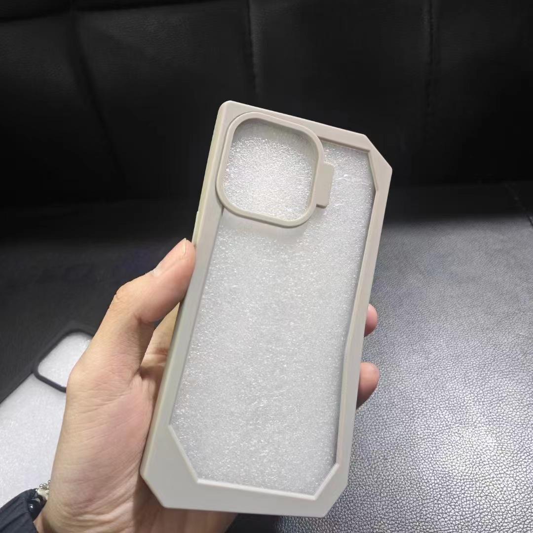 

Подходит для iPhone 15 Чехол для мобильного телефона Забавный трехмерный нерегулярный каркас Apple 13 Акриловый 14 Защитный чехол от падения Apple 15ProMax