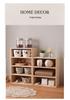 Mehrschichtiges Desktop-Bücherregal zur Aufbewahrung für Zuhause, Schlafzimmer oder Studenten