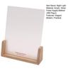 Teacher Desk Name Plate with Night Light Modern Desk Accessories