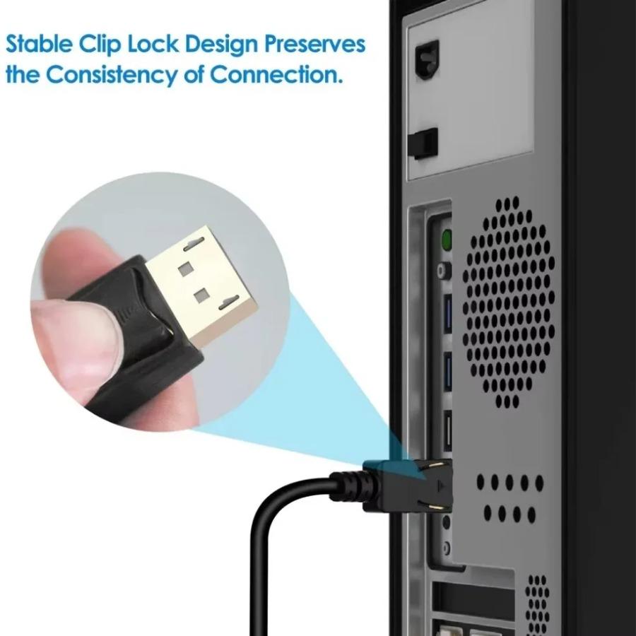 4K*2K DisplayPort To HDMI-Compatible Adapter DP To HDMI Converter 1.8m Cable for Desktop Laptop PC TV Monitor Projector