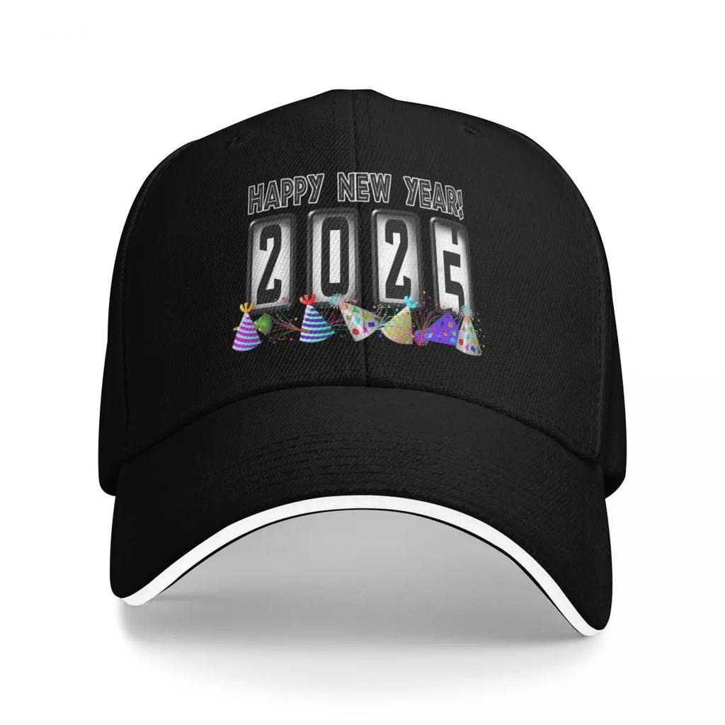 New Years Odometer Party Hats 2025 Baseball Cap Luxury Hiking Hat Sun Caps Man Womens