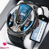 LIGE V69 Smartwatch 1,85" Stor Skærm Puls Blodilt Multi-Sport Vandtæt Udendørs Ur Sort