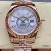 Ceas bărbătesc Lao Jia Tianxingzhe Seria Navigator cu Dublu Fus Orar GMT Automatic