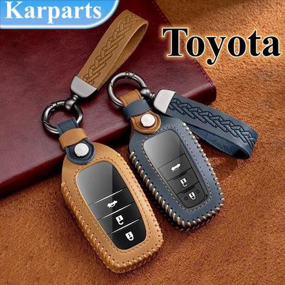 Mode Tpu Autosleutel Case Volledige Cover Shell Voor Toyota Prius Camry Corolla Chr C-HR RAV4 Land Cruiser Prado Hilux Innova rav4 Fortuner Yaris 2021