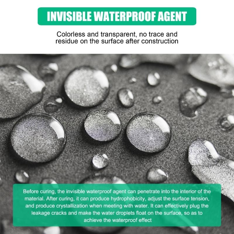 Invisible Waterproof Agent Durable Sealant Solution 30/100ml for Bathroom Tiles