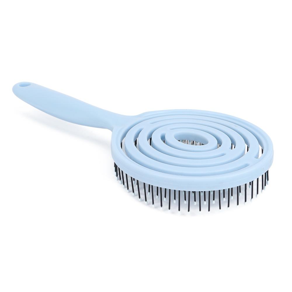 Vented Design Hair Detangling Brush Soft Straightening Hair Brush Salon Hair Comb For Women