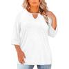 Women's Fashionable Short Sleeve Elegant Commuting And Casual Top
