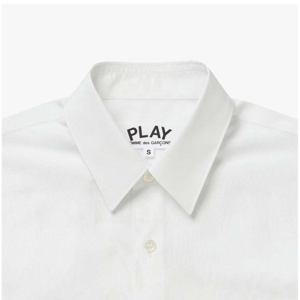 Comme DeS Gar OnS Men S Shirt Play Red Heart Wappen Ax B002 051