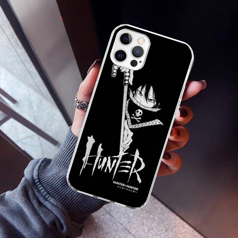 Huner X-Hunters Chrollo Shizuku Phone Case For iPhone 17 Air 16 15 Pro Max 14 Plus 13 Mini 12 11 Cover 7 8 SE Silicone Shell Pri