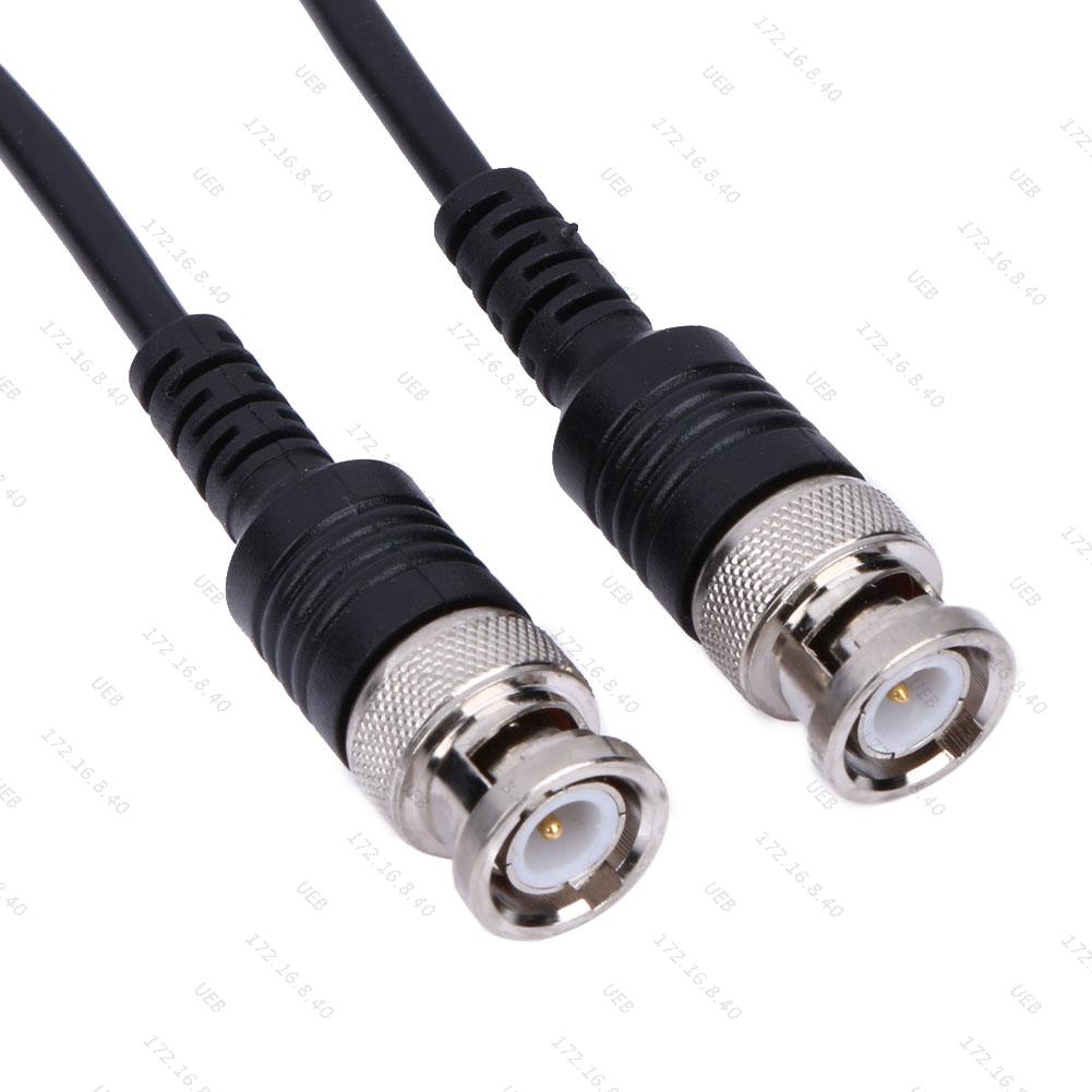 110cm BNC Q9 To Double Alligator Clip Oscilloscope Test Probe Leads Cables Test Leads BNC Test Leads Kit Measurement Accessory