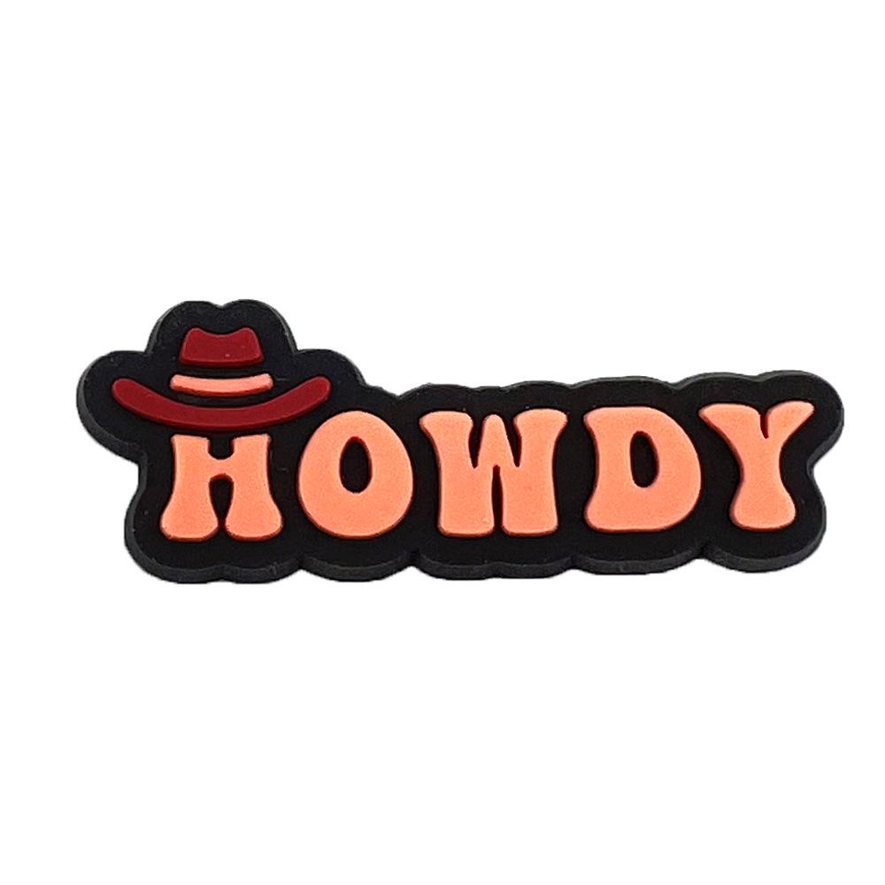 Cowgirl Shoe Flower Accessories – DIY PVC Rubber Buckles for Shoe Decoration