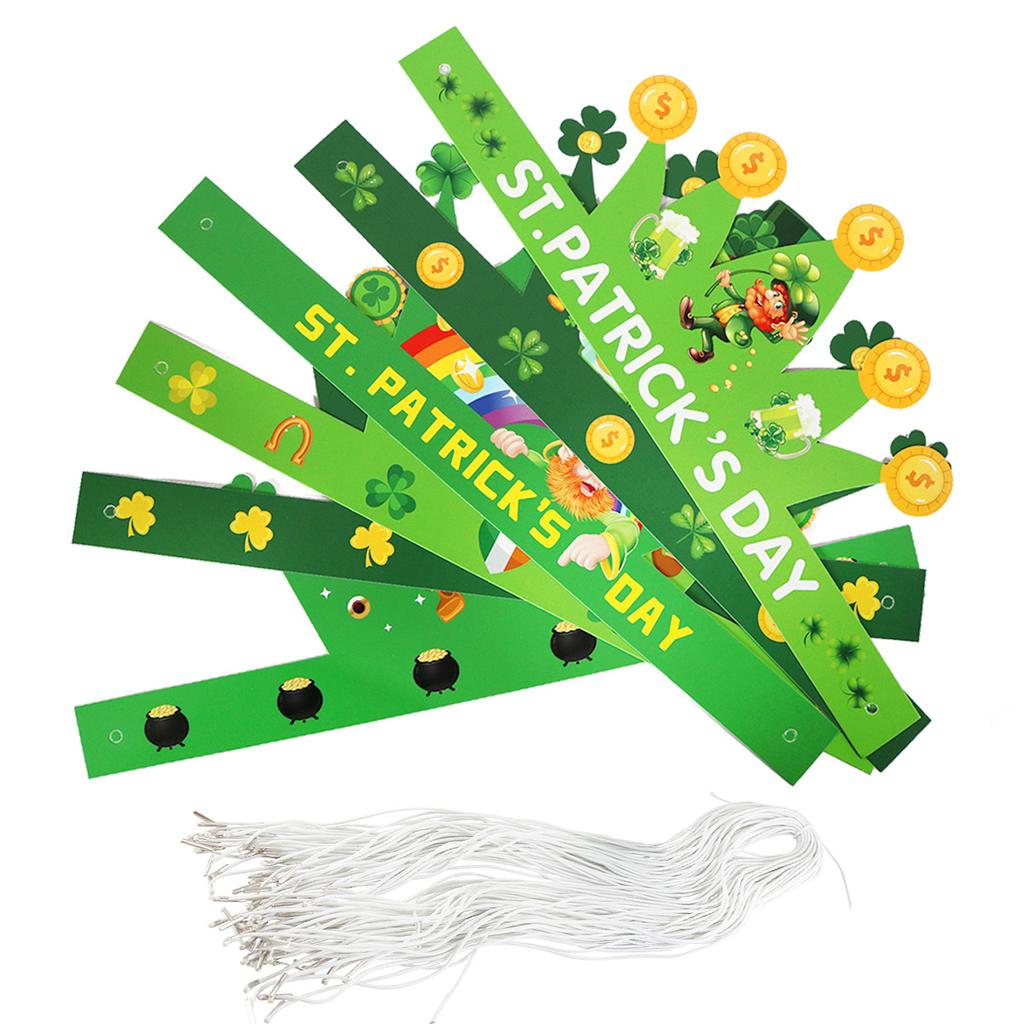 Irish Day Party Decoration Party Hat St. Patrick'S Day Dress Up Crown Hat Custom