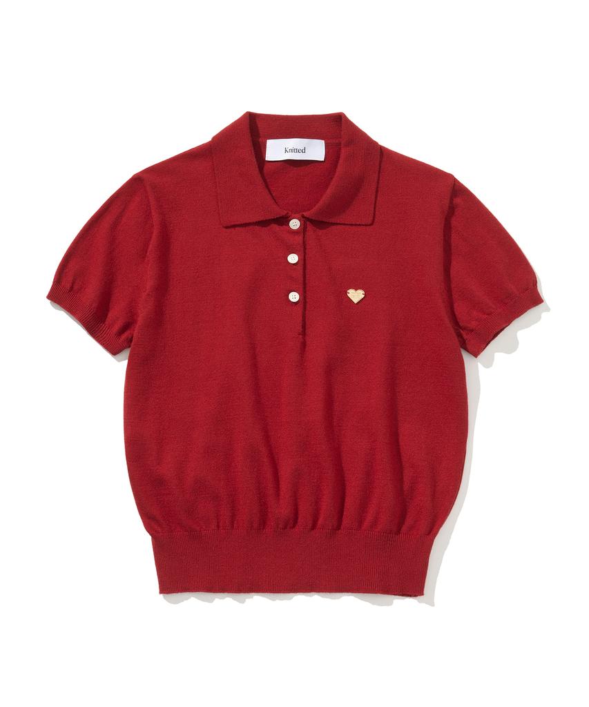 KNITTED [2Pack] (W) Basic Essential Washable Collared Knit