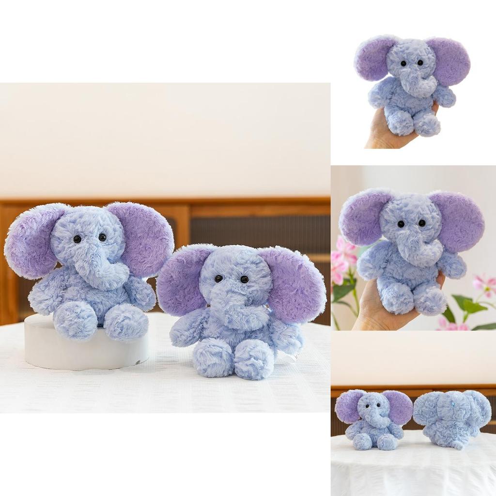 Scented Elephant Stuffed Animal Keychain With Clip For Kids Room Decor