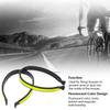 1pair ABS Reflective Trouser Clips Safety Strips Outdoor Cycling High Visibility Bicycle Pants Clip Cycling Equipment