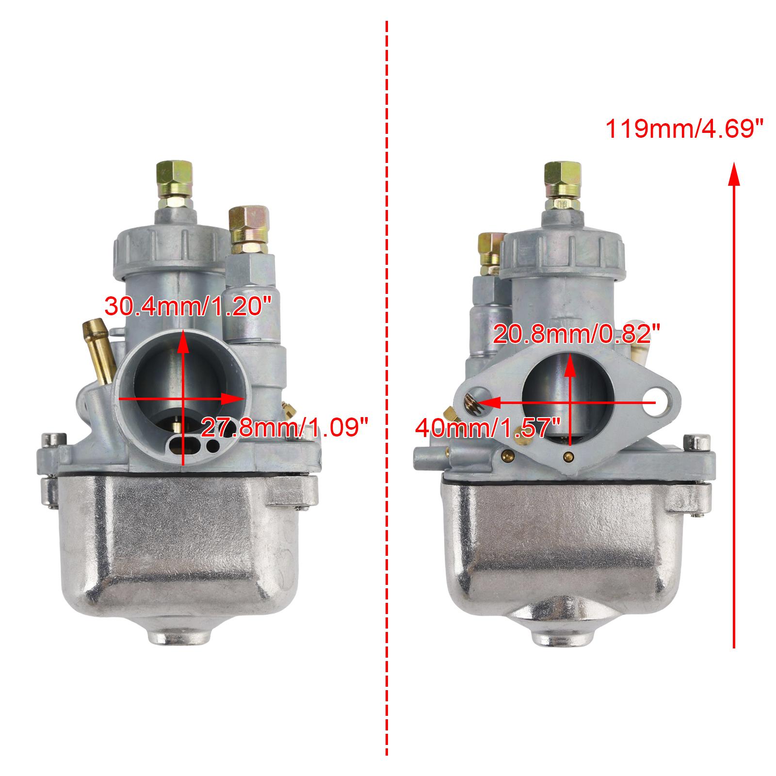 

Carburetor Carb for Simson S50 S51 S53 S60 S70 S80 S83 SR50 SR80 KR51 13149-00S,16mm 19mm 21mm 21mm