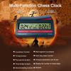 Count Up Down Timer Professional Digital Chess Clock Plastic Battery Powered Multifunctional Lightweight for Family Personal Use
