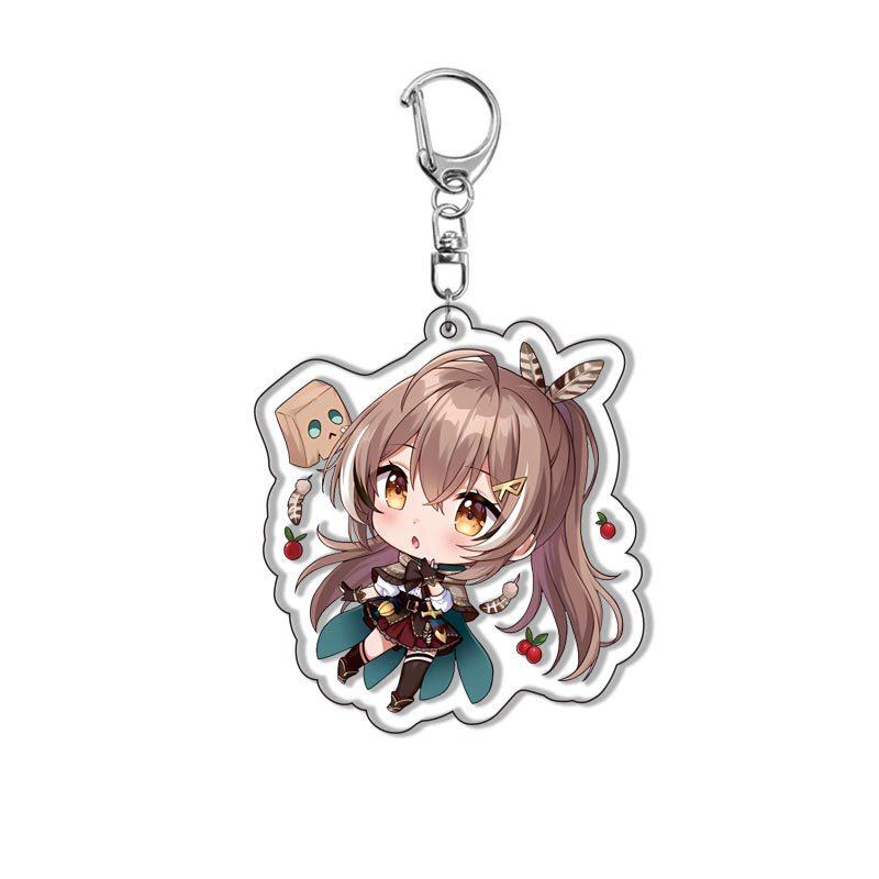 Figurine Anime Hololive Vtuber Cosplay Breloc Acrilic Hoshimachi Suisei Gawr Gura Nanashi Mumei Breloc Fani Decorație Cadouri