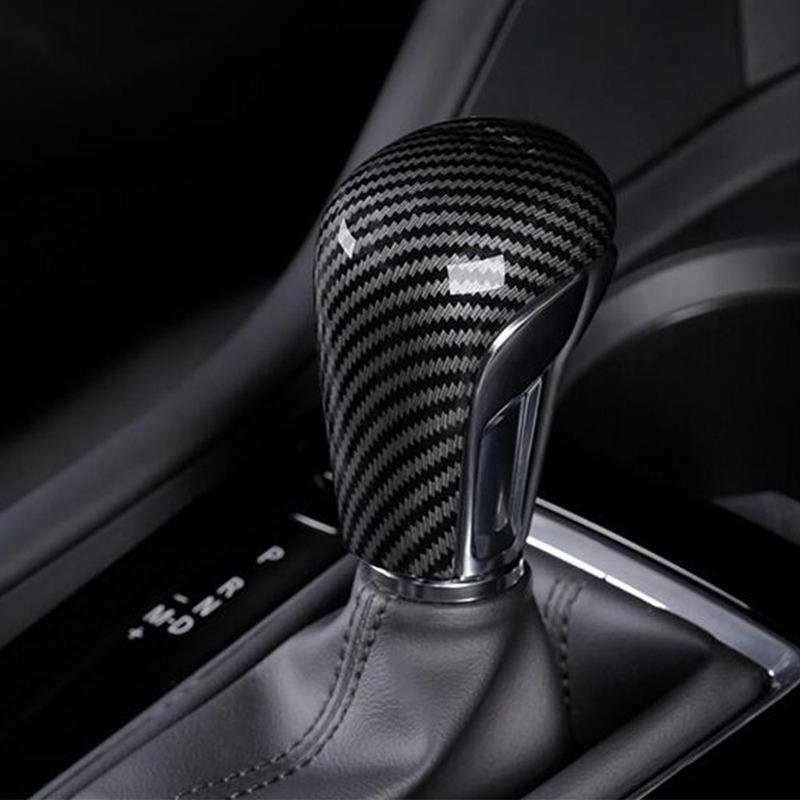 For Mazda CX-3 CX3 2017 2018 Car Styling Body Cover Shift Knob Head Control Lamp Trim Gear Frame Hoods 1PCs