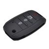 4-Tasten Silikon Auto Fernbedienung Schlüsselhülle Fob Shell Abdeckung Für Kia Sedona Optima Sportage Sorento Soul Forte Cerato Carens Schutz