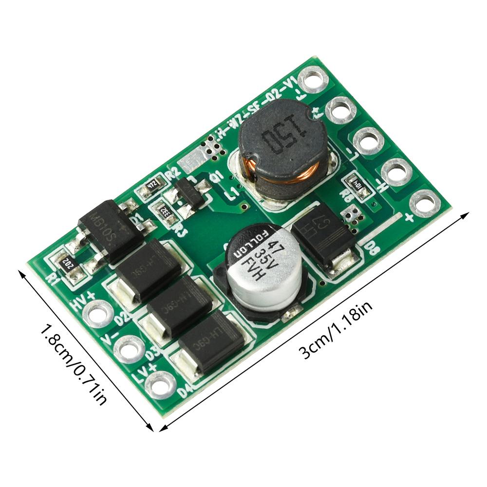 DC9-18V automotive LED headlight driver board outputting 9V3A constant current power supply for headlight driving