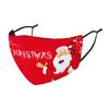Christmas Man Digital Print Anti-Fog Mask with PM2.5 Filter Slot