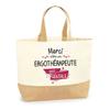 Tote Bag - PLANETEE - Thank You Awesome Occupational Therapist - Jute - Beige - Printed In France