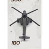 Apache Armed Helicopter Model Acoustooptic Military Aircraft Model Toy Ornament Gift FJ16