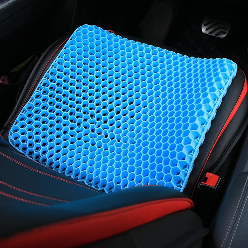 

Honeycomb Gel Ice Cushion Car Tailbone Cushion Breathable Cool Silicone Cushion Egg Cushion Office Cushion